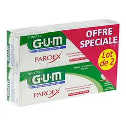 GUM PACK DUO PAROEX DENTIFRICE 75ML*2