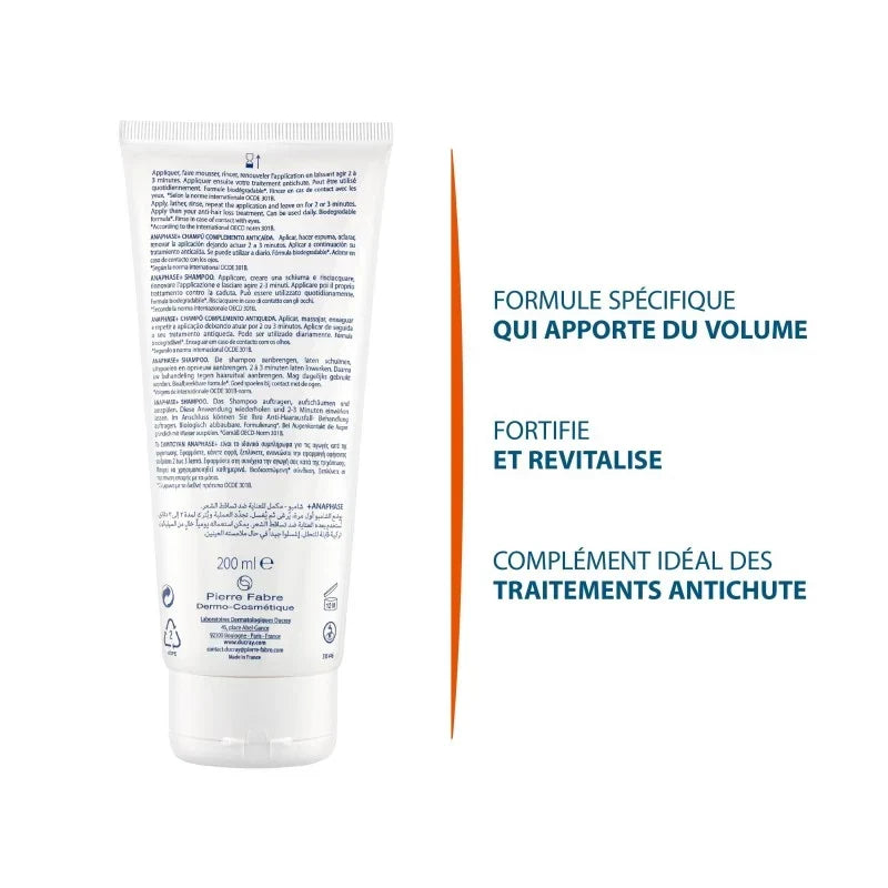 Ducray Anaphase+ Shampooing Complement Anti Chute 200ml