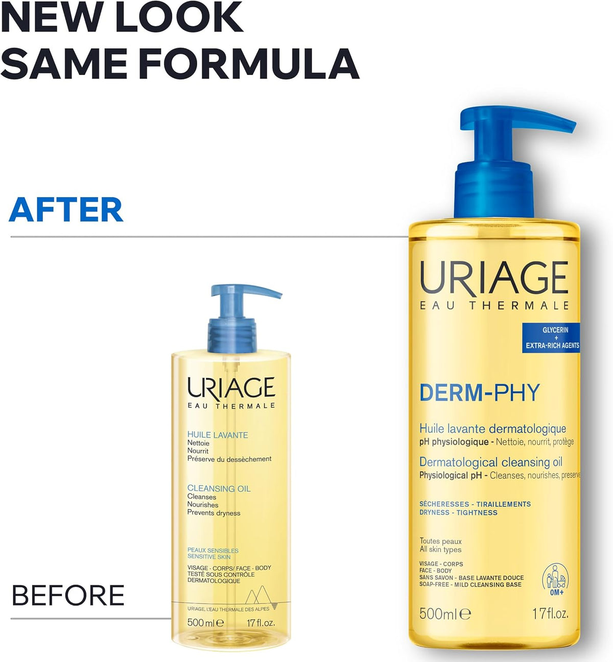 Uriage Derm-Phy huile lavante 1l