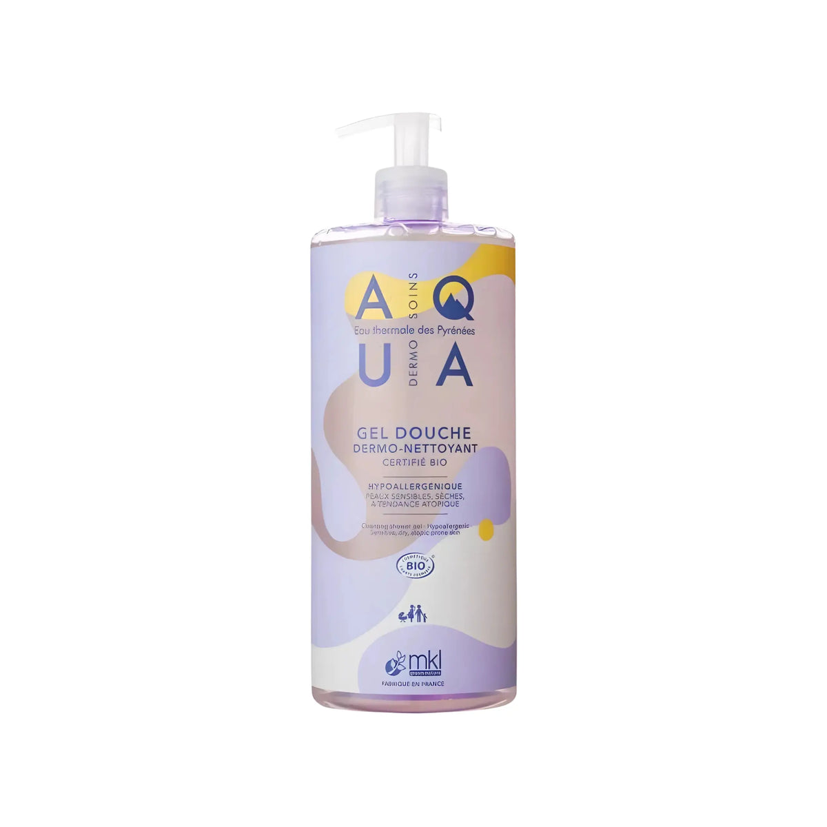 MKL Gel douche Dermo-Nettoyant BIO ** AQUA 1L