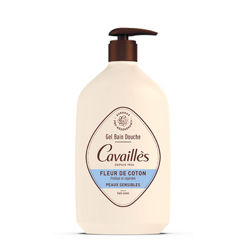 Rogé Cavaillès Gel Bain Douche Fleur de Coton 1 L
