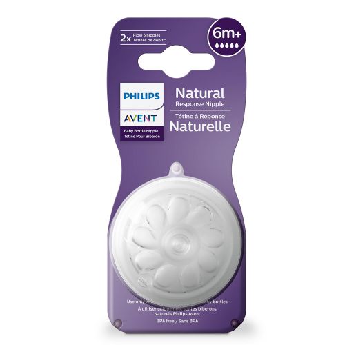 Avent 2 Tétines Natural +6m SCY965/02