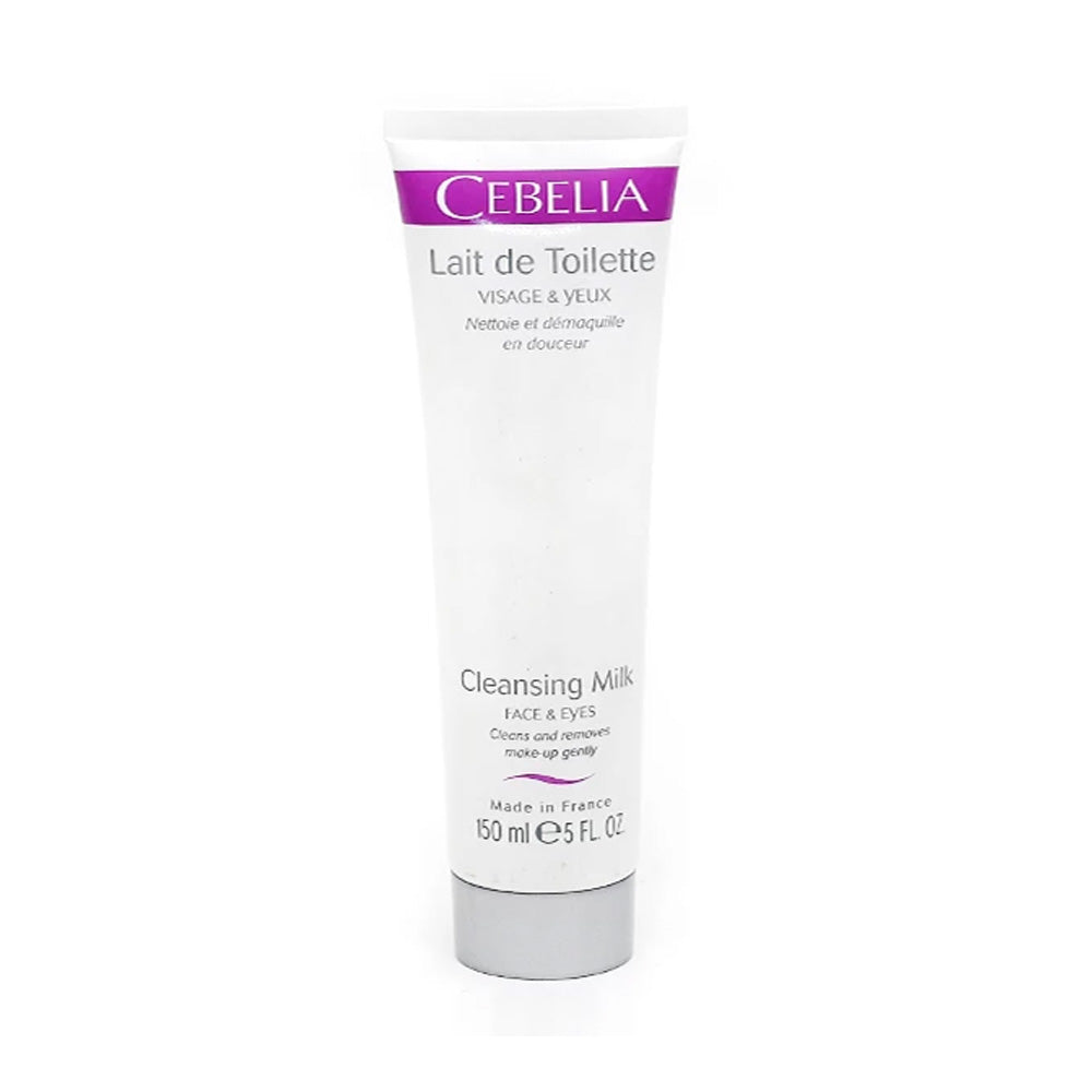 Cebelia Lait Toilette Nettoyant & Démaquillant Douceur - Visage & Yeux 150 ml