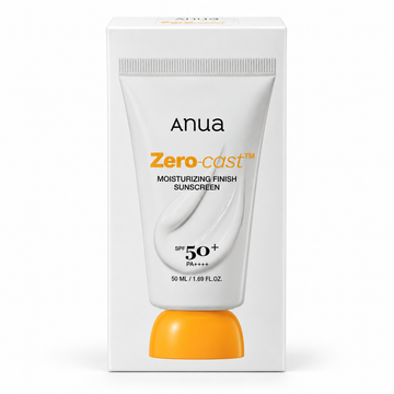 ANUA Zero-Cast Moisturizing Finish – Crème solaire SPF50+ PA++++ 50 ml