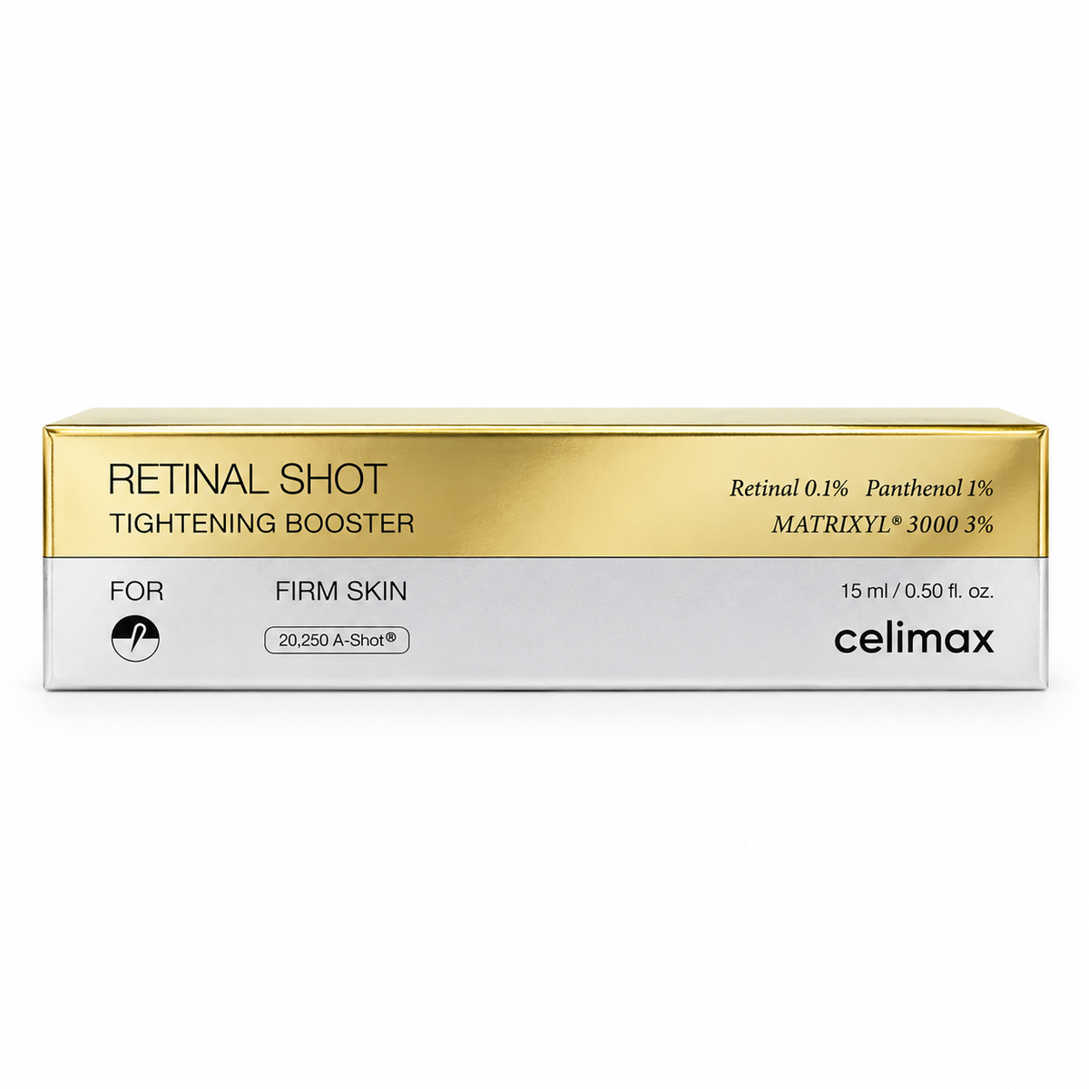 CELIMAX Retinal Shot Tightening Booster – Soin au rétinal 0,1 % 15 ml