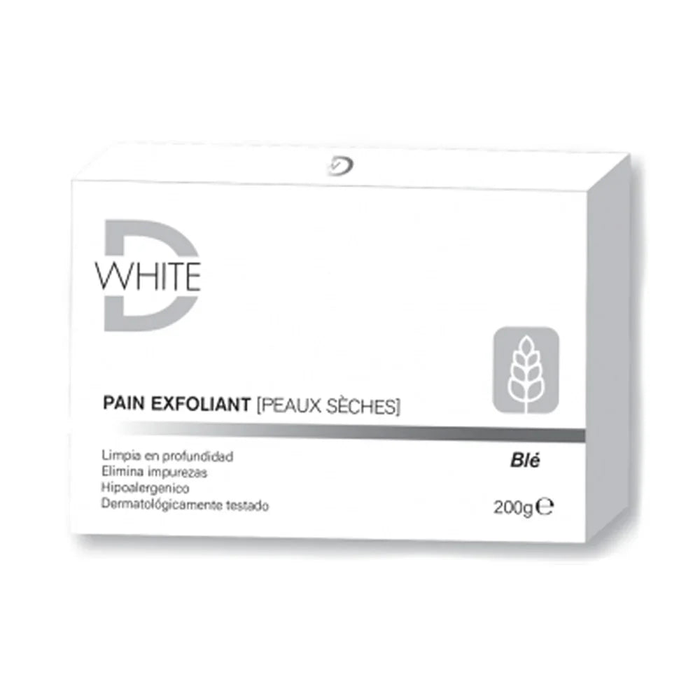 D-White Pain Exfoliant Blé Peaux Séches 200g