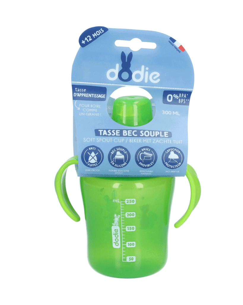 Dodie Tasse d’apprentissage 300ml 12m+ vert