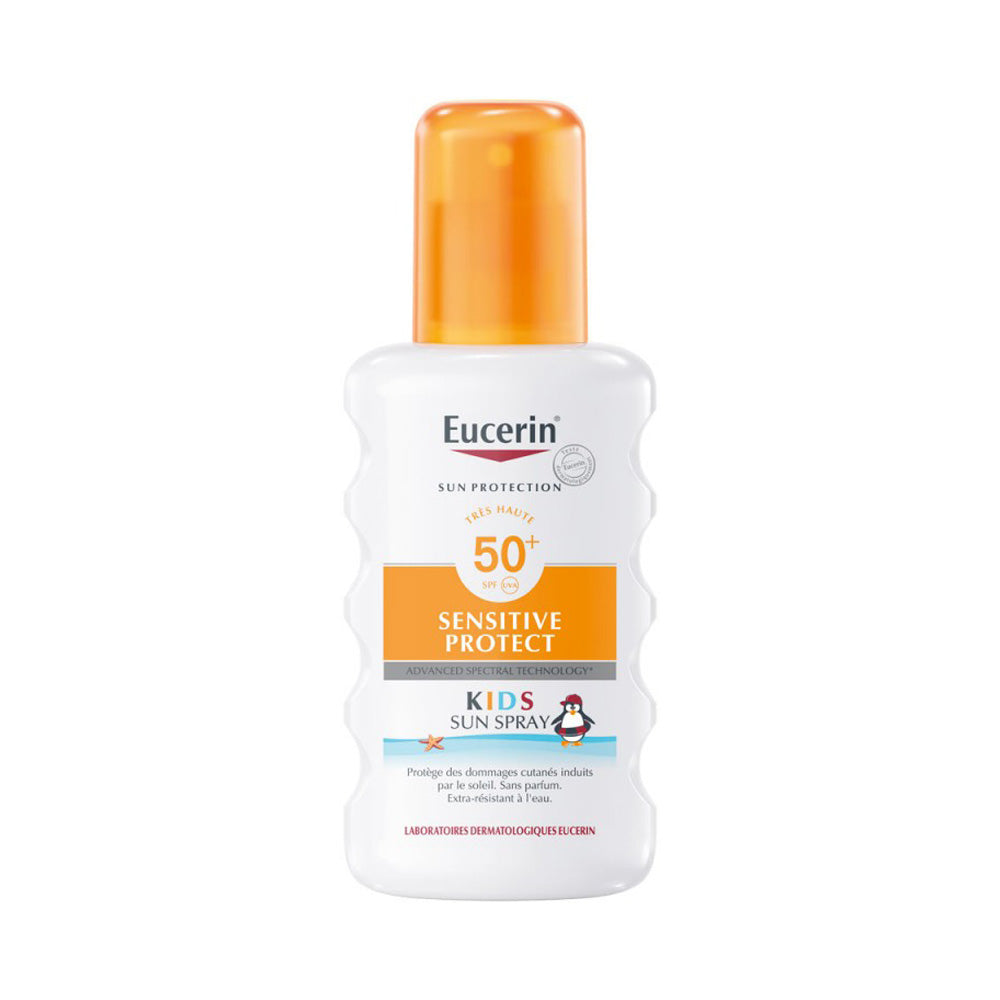 Eucerin Spray Solaire Enfants Peaux Sensibles SPF50+ 200 ml