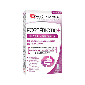 Forte pharma Fortebiotic+ Boite 10 Gélules