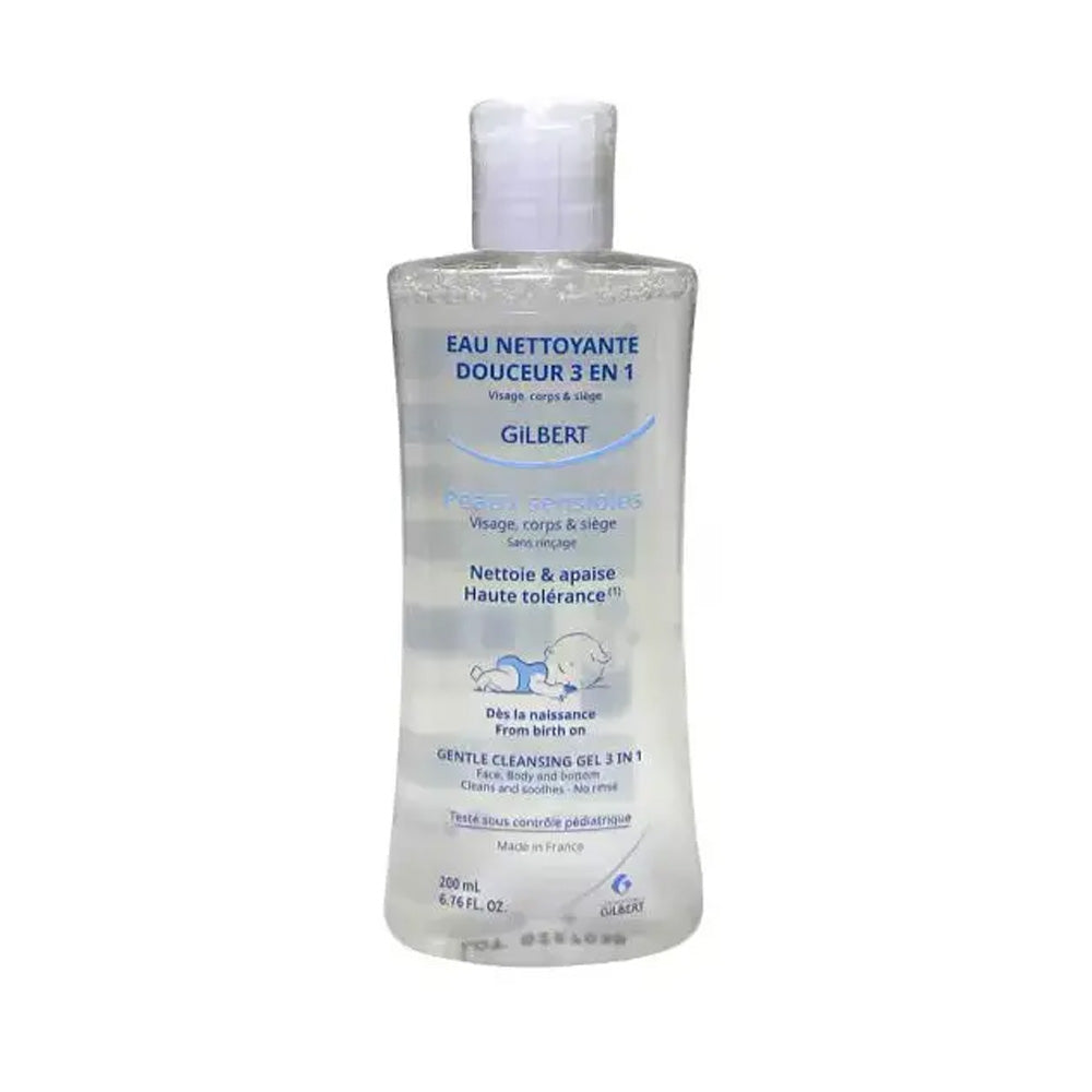 Gilbert Eau Nettoyant Douceur 3en1 Bébé