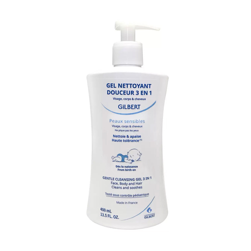 Gilbert Gel Nettoyant Douceur 3en1 Bébé