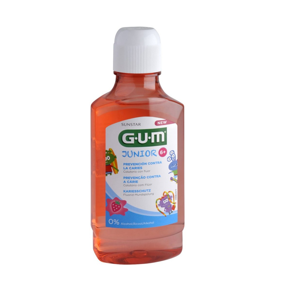 Gum JUNIOR 6+ Bain De Bouche 300ml (3022)