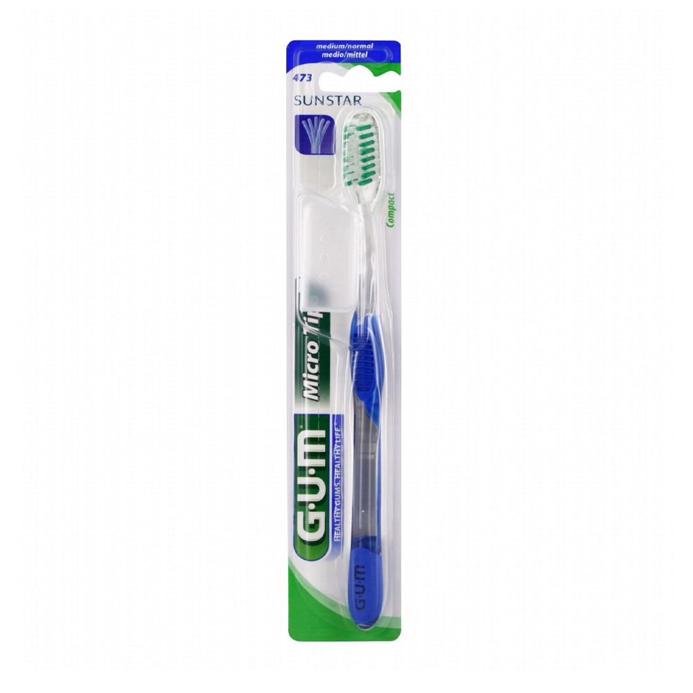 Gum Micro Tip Brosse à Dents Médium (473)