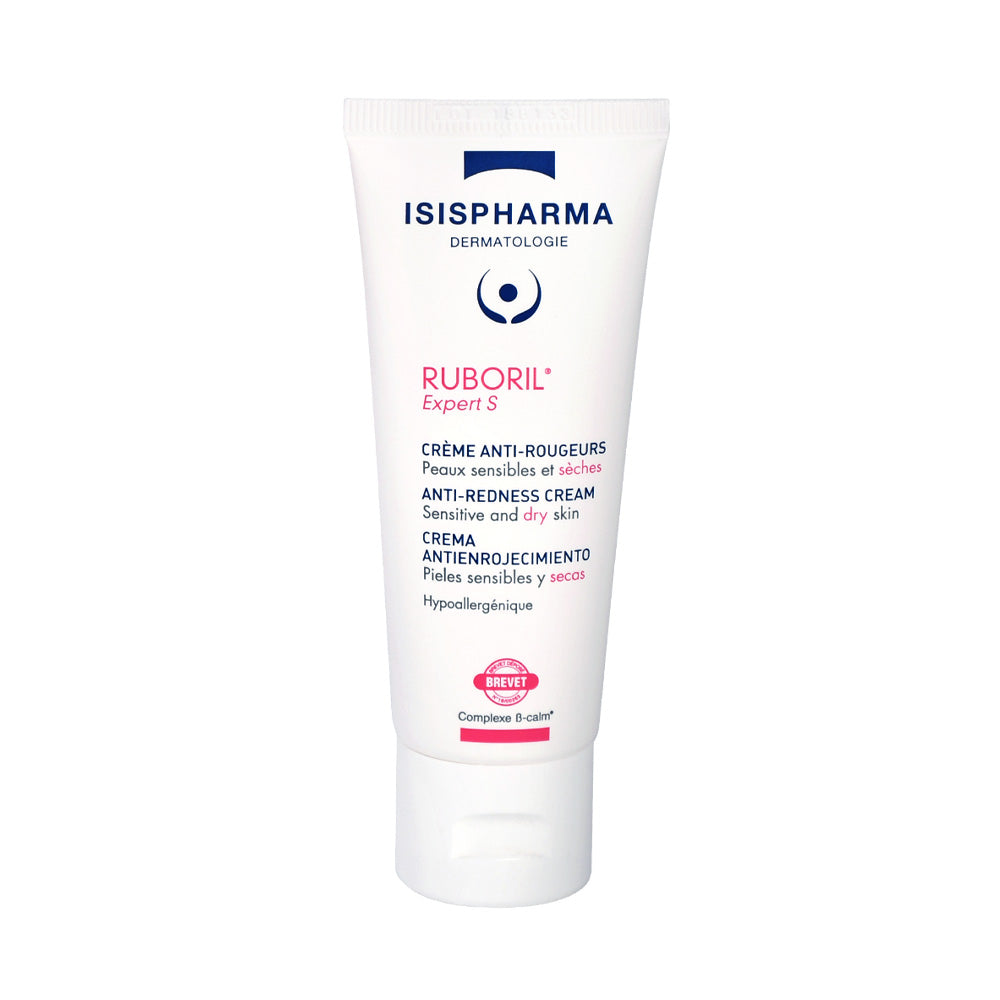 Isispharma Ruboril Expert S Gel Crème Anti-Rougeurs Peaux Sèches 40ml