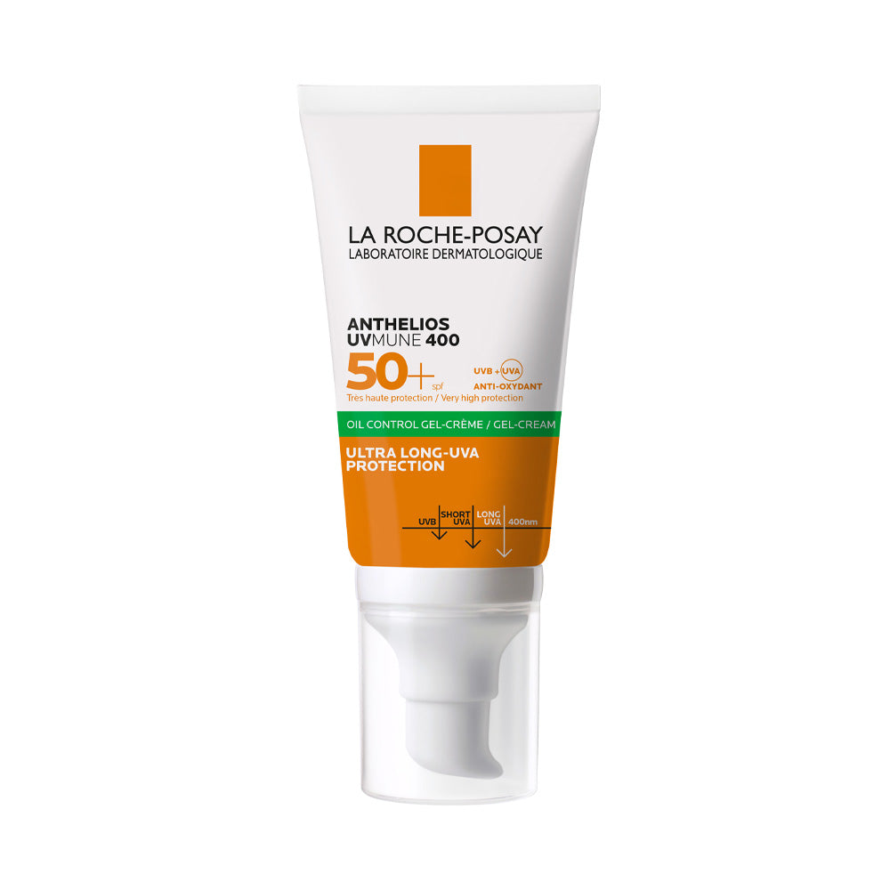 La Roche-Posay Anthelios UV MUNE Crème Solaire Matifiante SPF50ml = Effaclar Gel Nettoyant 50ml Offert