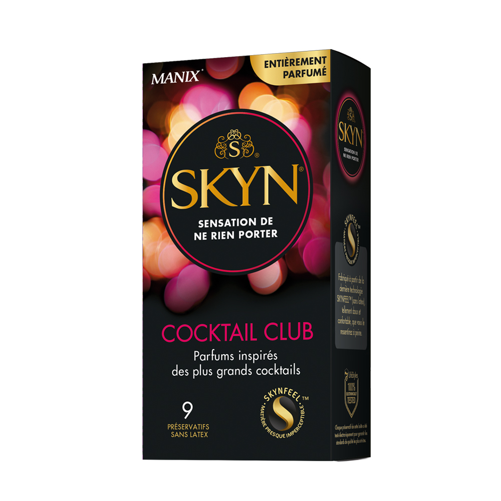 Manix Skyn Cocktail Club 9 Préservatifs