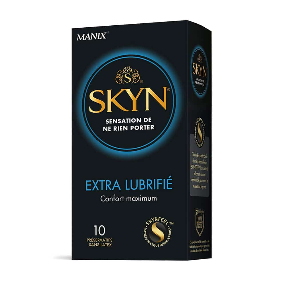 Manix Skyn Extra Lubrifié 10 Préservatif