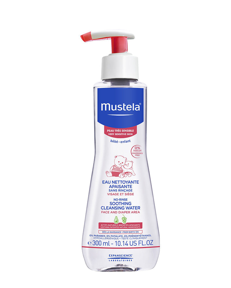 Mustela Eau Nettoyante Apaisante sans Rinçage - 300ml