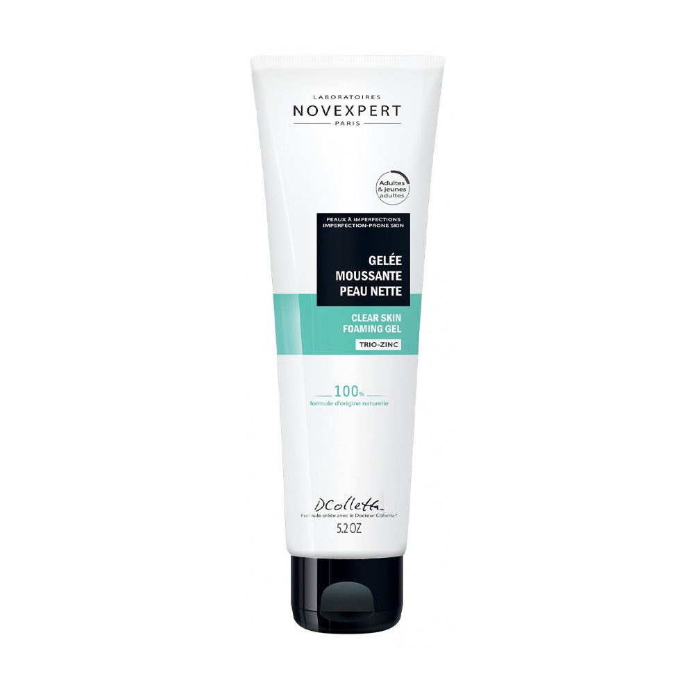 Novexpert Gelée Moussante Peau Nette Trio Zinc 150g