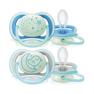 AVENT Sucettes Ultra Air Night Boy 6-18m scf376/21