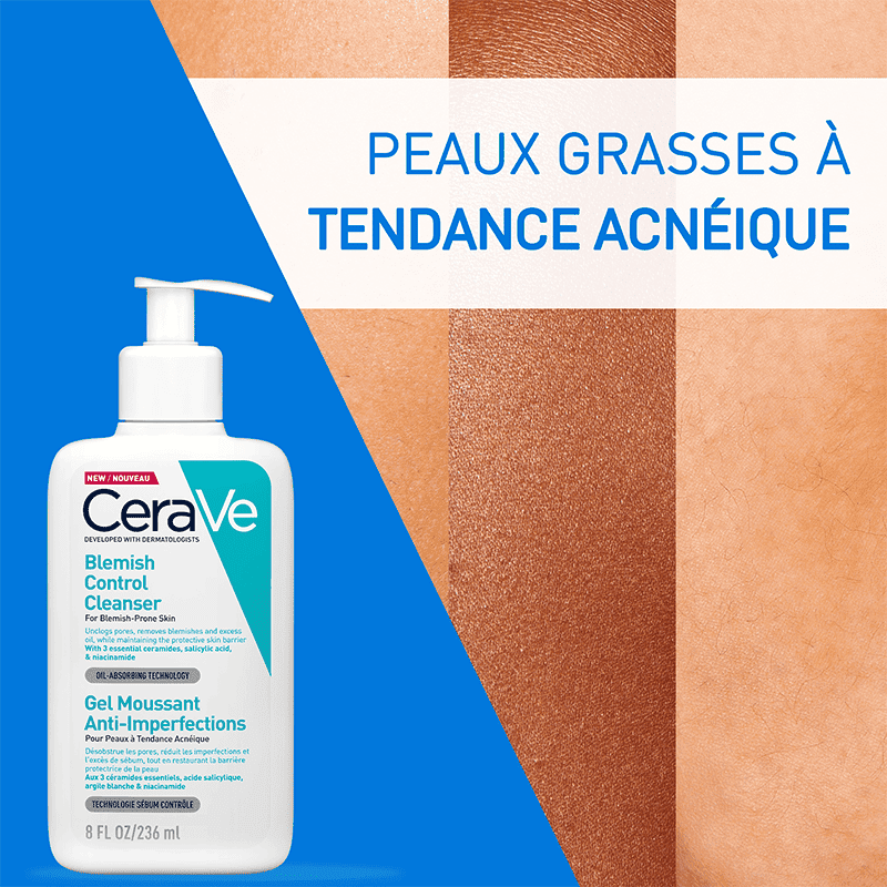 Cerave gel moussant anti imperfections 236ml