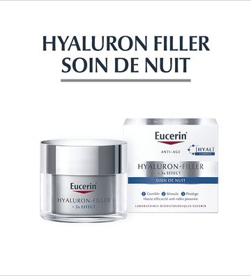 Eucerin hyaluron-filler soin de nuit 50ml