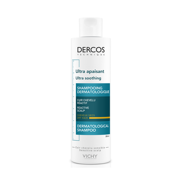 Vichy Dercos Ultra Apaisant Shampoing Sans Sulfate Cheveux Secs 200ml