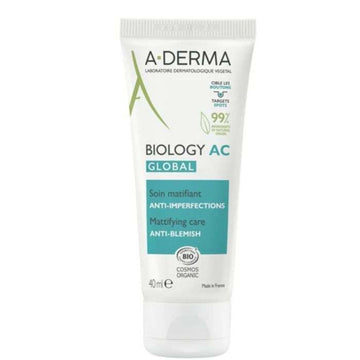 A-DERMA Biology AC Global Soin Matifiant anti imperfections 40ML