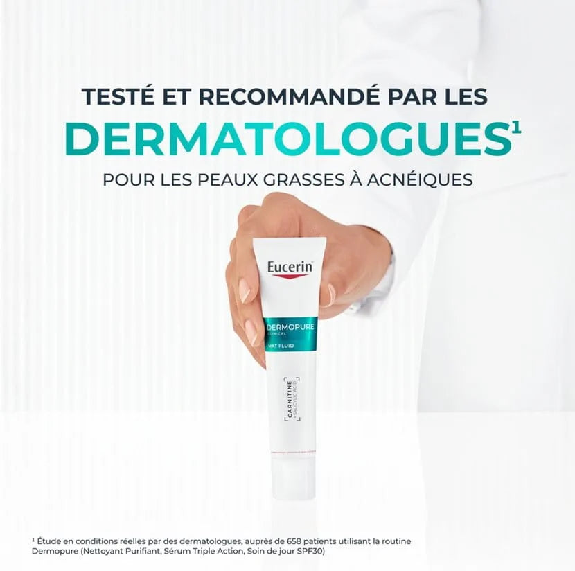 EUCERIN DERMOPURE CLINICAL FLUIDE MATIFIANT 50 ML