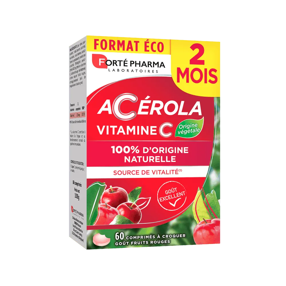FORTE PHARMA ENERGIE ACEROLA BOITE DE 60 COMPRIMES