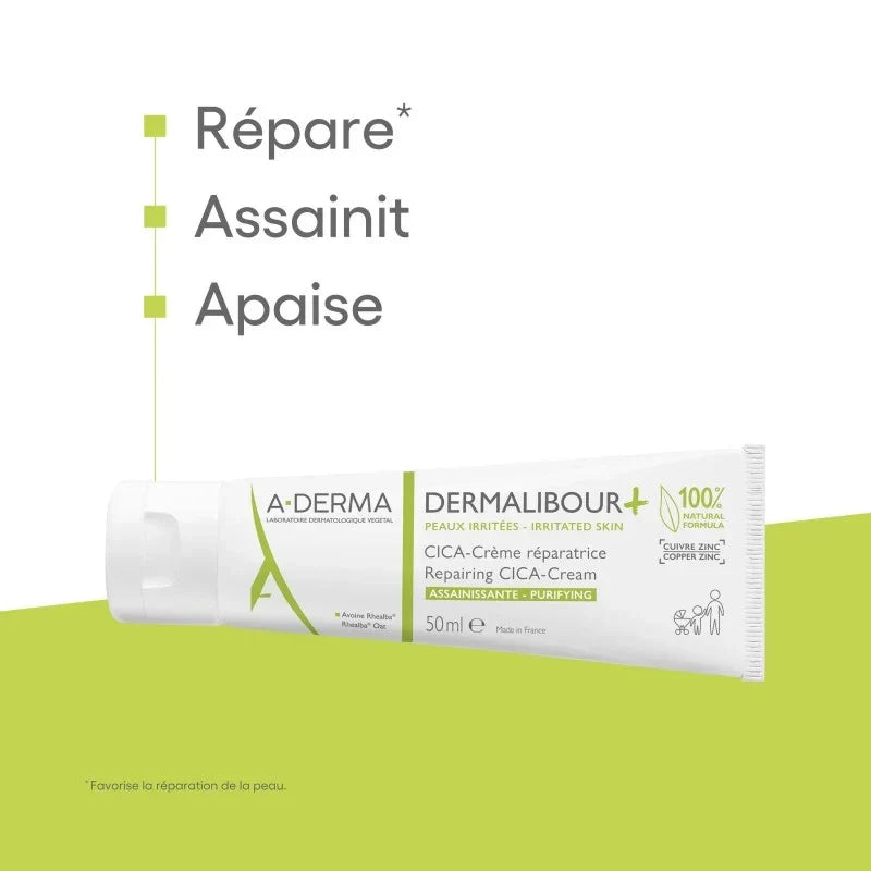 A-Derma DERMALIBOUR Crème Réparatrice 50 ml