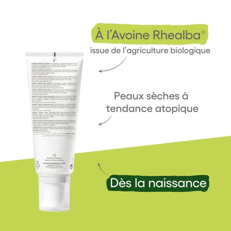 A-Derma EXOMEGA CONTROL Lait émollient anti-grattage 200ml