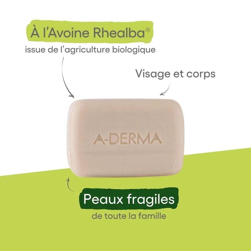 A-Derma Pain dermatologique Lait D avoine 100g