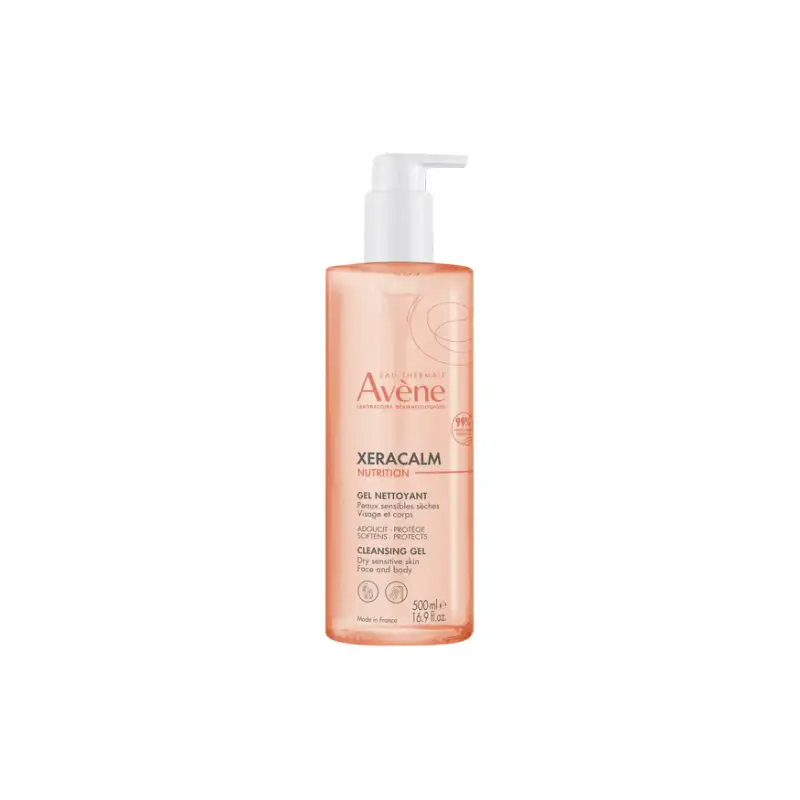 Avène Xeracalm Nutrition Gel nettoyant peau sensible sèche 200 ml