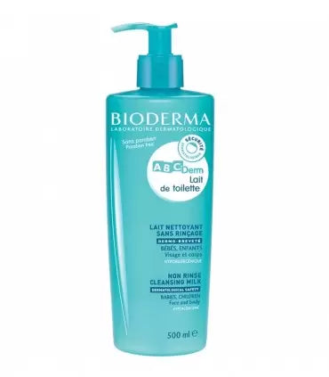 ABCDERM LAIT DE TOILETTE HYDRATANT SANS RINÇAGE 500ML