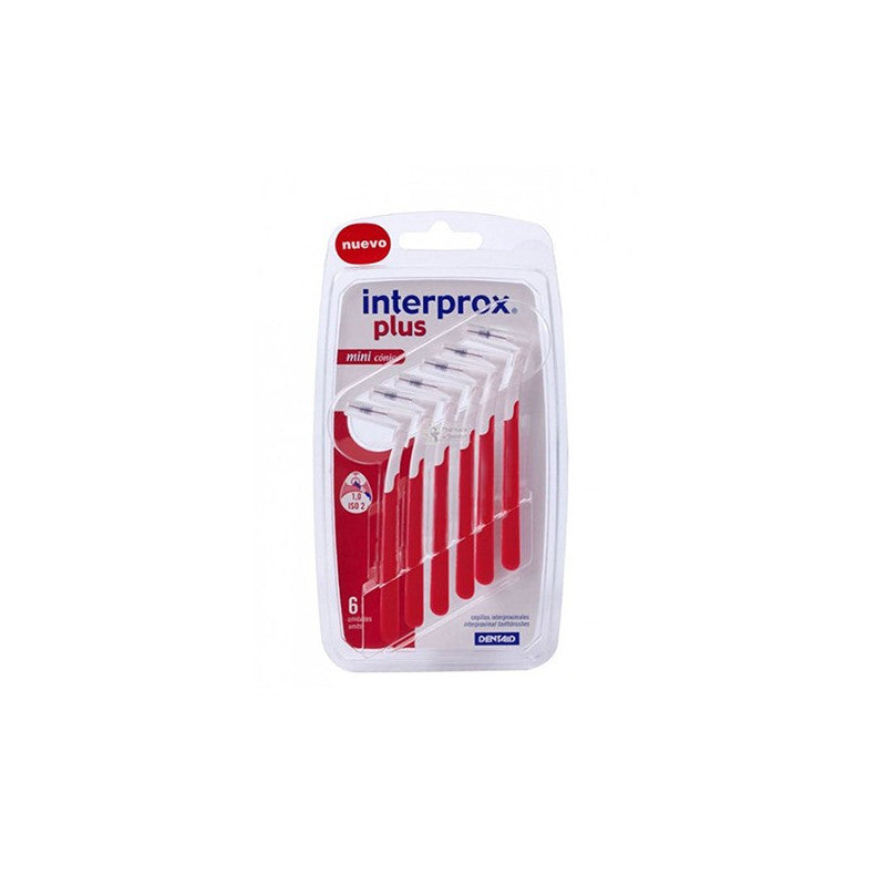 Interprox Plus Brossettes Mini Conical Rouge 6 unités