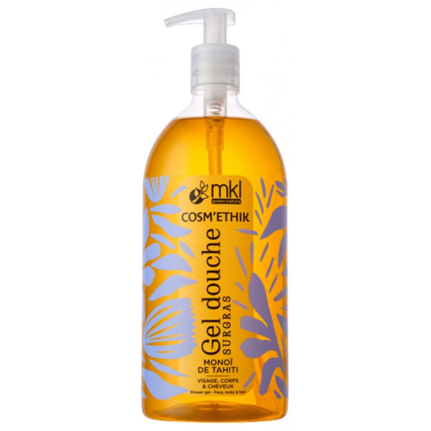 MKL COSMETHIK GEL DOUCHE SURGRAS MONOI DES ILES 1L