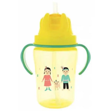 DODIE Tasse paille +18mois Jaune 350 ml
