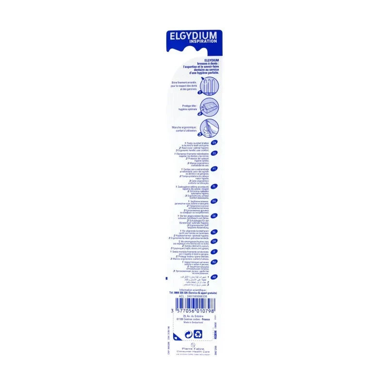 ELGYDIUM Inspiration brosse à dents medium