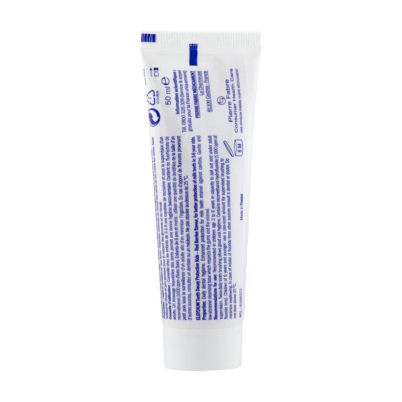 ELGYDIUM Kids Grenadine 3/6 ans dentifrice enfant 50ml