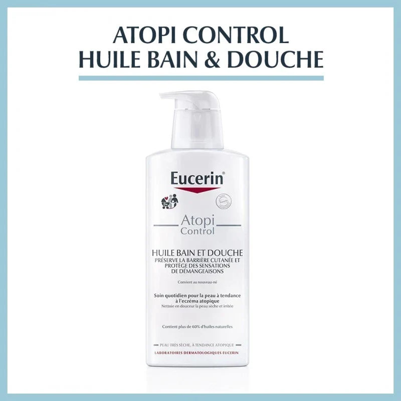 Eucerin AtopiControl Huile Bain et Douche 400ml