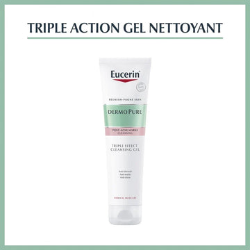 EUCERIN DERMOPUR GEL NETTOYANT TRIPLE ACTION | 150 ml