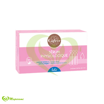 Gifrer Sérum Physiologique Unidose 5ml Boîte 12 Nettoyage Doux