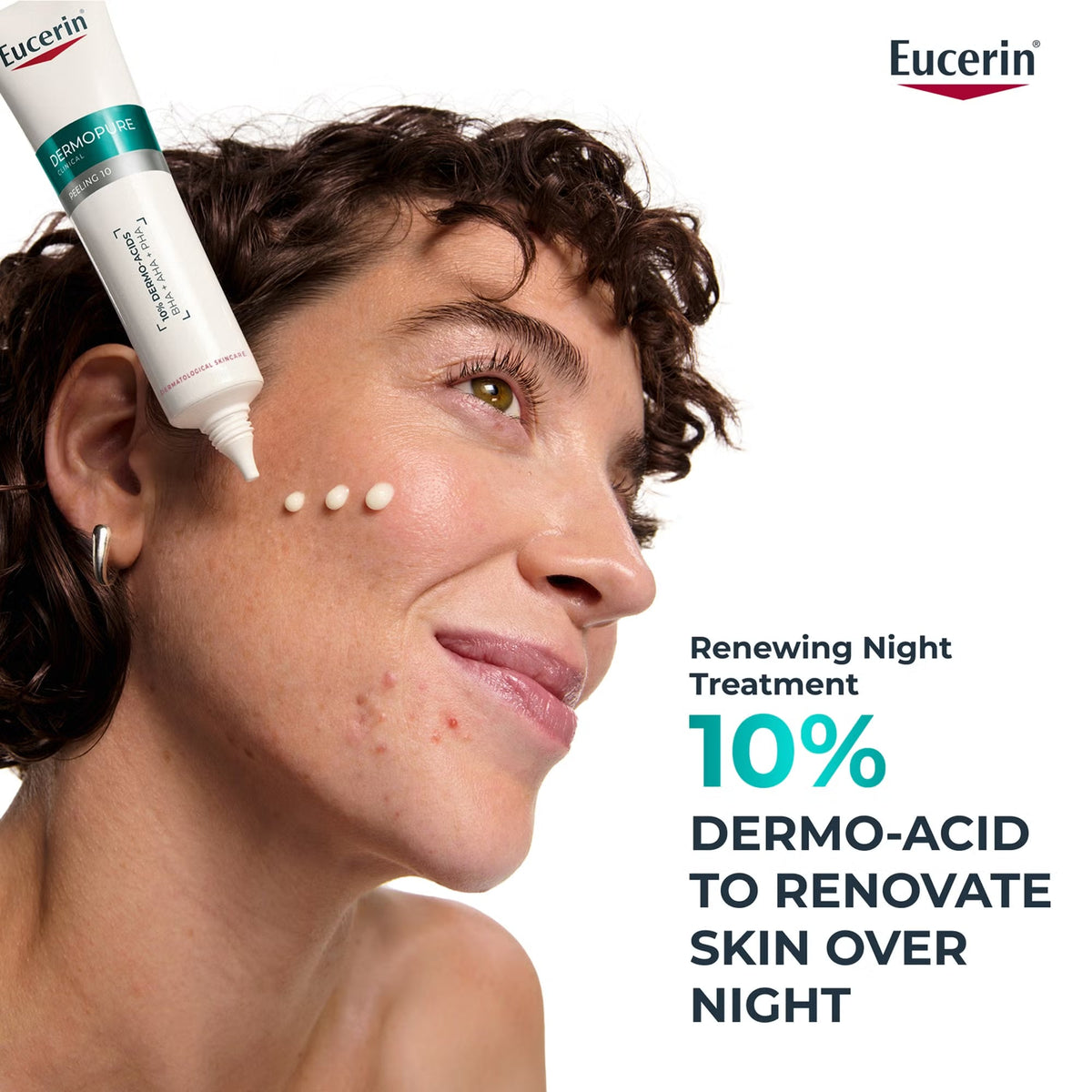 EUCERIN DERMOPURE CLINICAL PEELING 10 SOIN DE NUIT RENOVATEUR 40ML