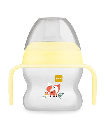 MAM  Tasse À Bec Souple  150ml - Jaune