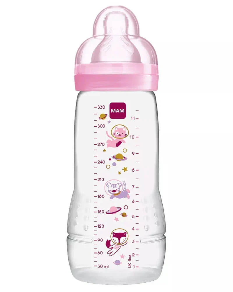 MAM Biberon Easy Active 330ml - Rose