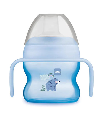 MAM Tasse À Bec Souple  150ml - Bleu