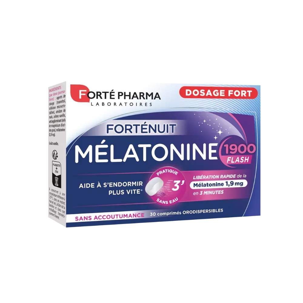 FORTE PHARMA MELATONINE 1900 FLASH CO BOITE DE 30