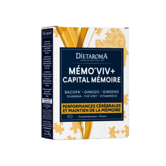 Dietaroma memo'viv+ capital memoir 60 Capsules