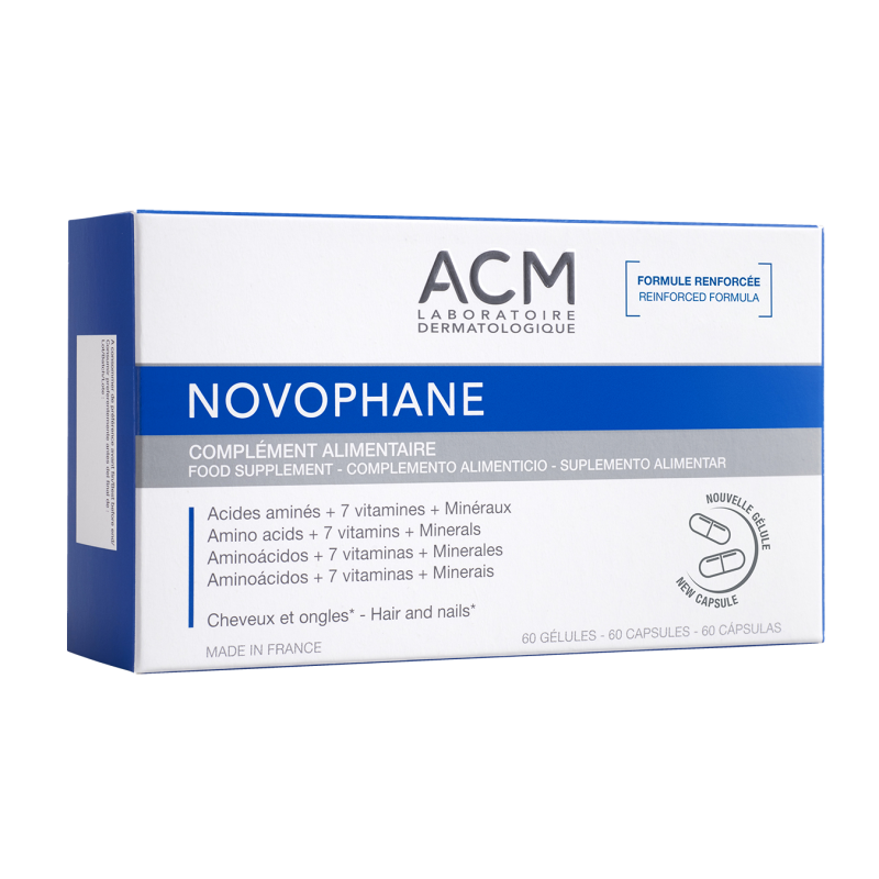 Acm Novophane ongles et cheveux – 60 capsules